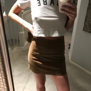Free People Modern Femme Vegan Suede Mini